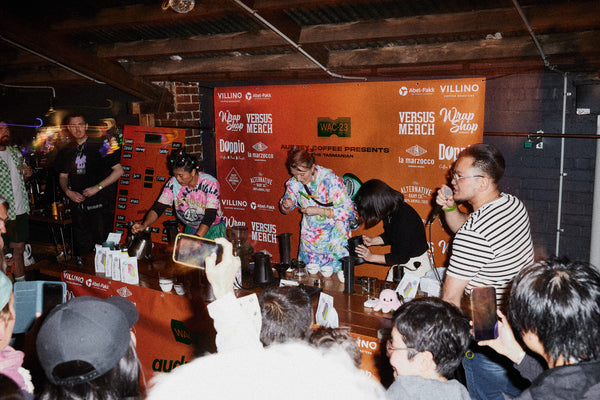 Audrey Coffee Hobart - The home of cool coffee collabs. Check out our World Aeropress Championship pics here.