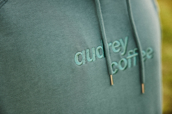 signature_sage_tracksuit_hoodie by Audrey Coffee | Hobart's Best Coffee Shop