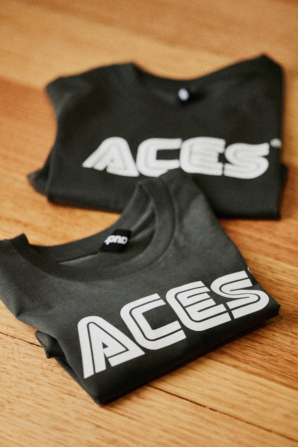 ACES kids t-shirt charcoal (firesale)