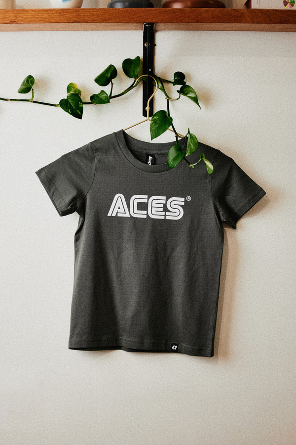 ACES kids t-shirt charcoal (firesale)