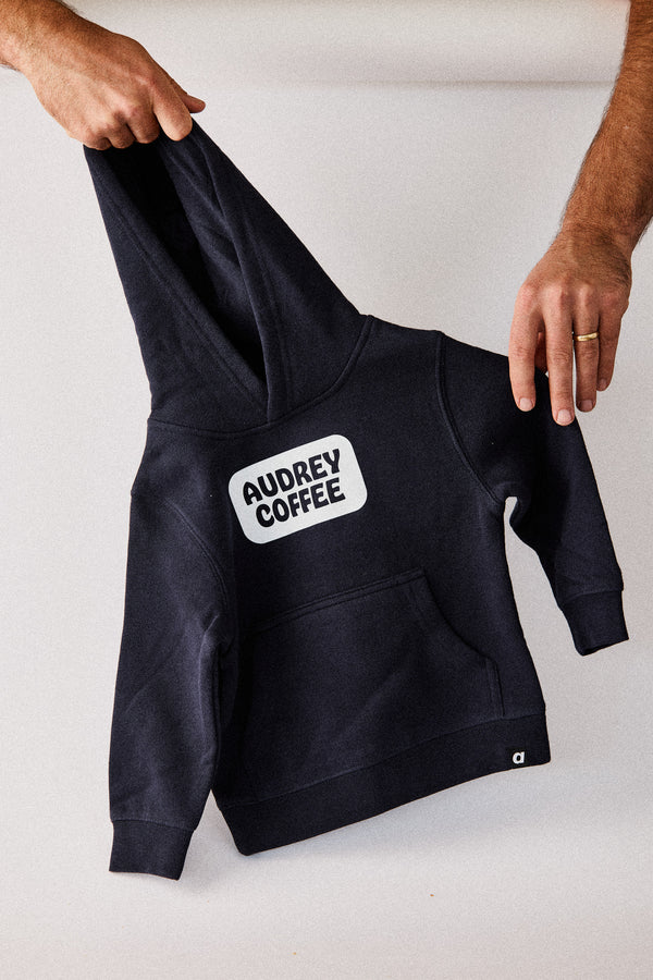 classic Audrey Coffee kids hoodie