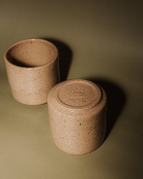 hana x audrey ceramic cup