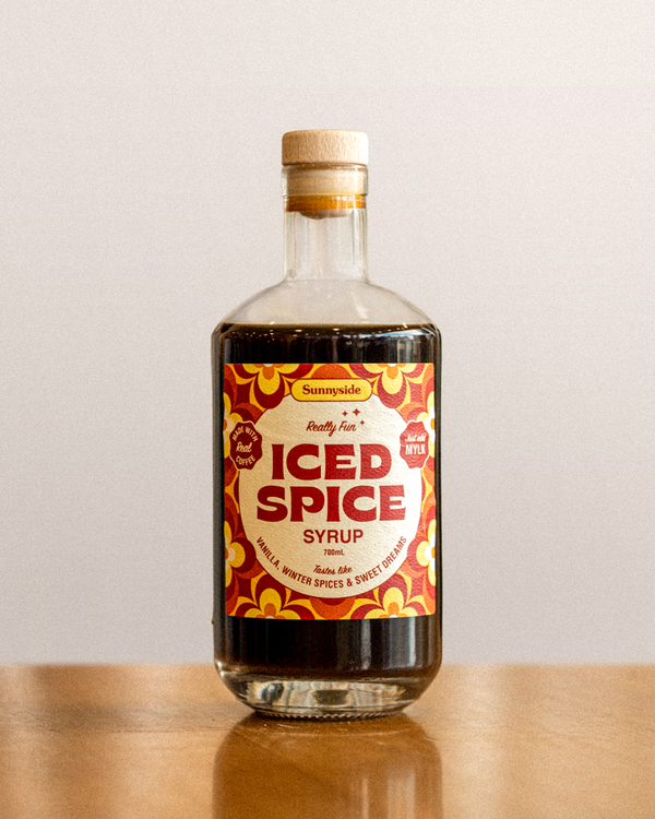 iced spice coffee syrup