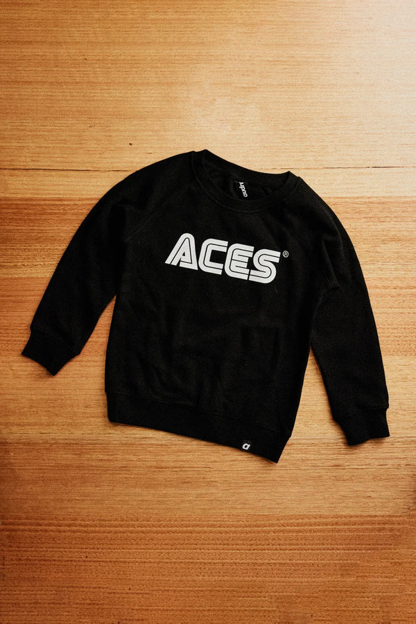 aces kids jumper black