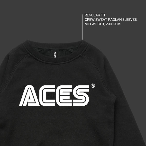 aces kids jumper black