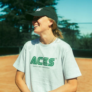 ACES t-shirt white marle