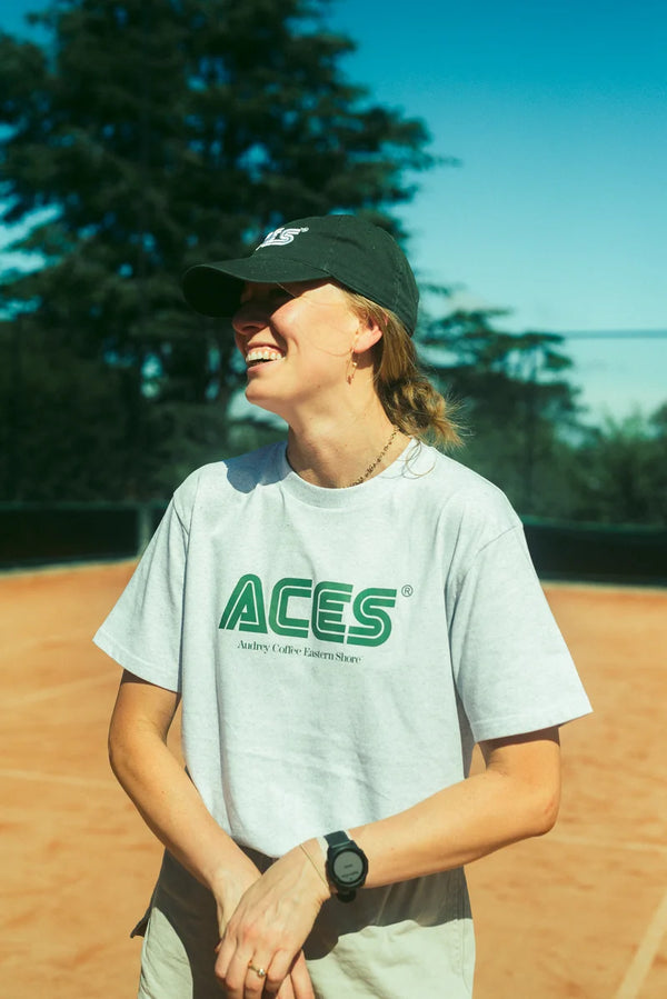 ACES t-shirt white marle